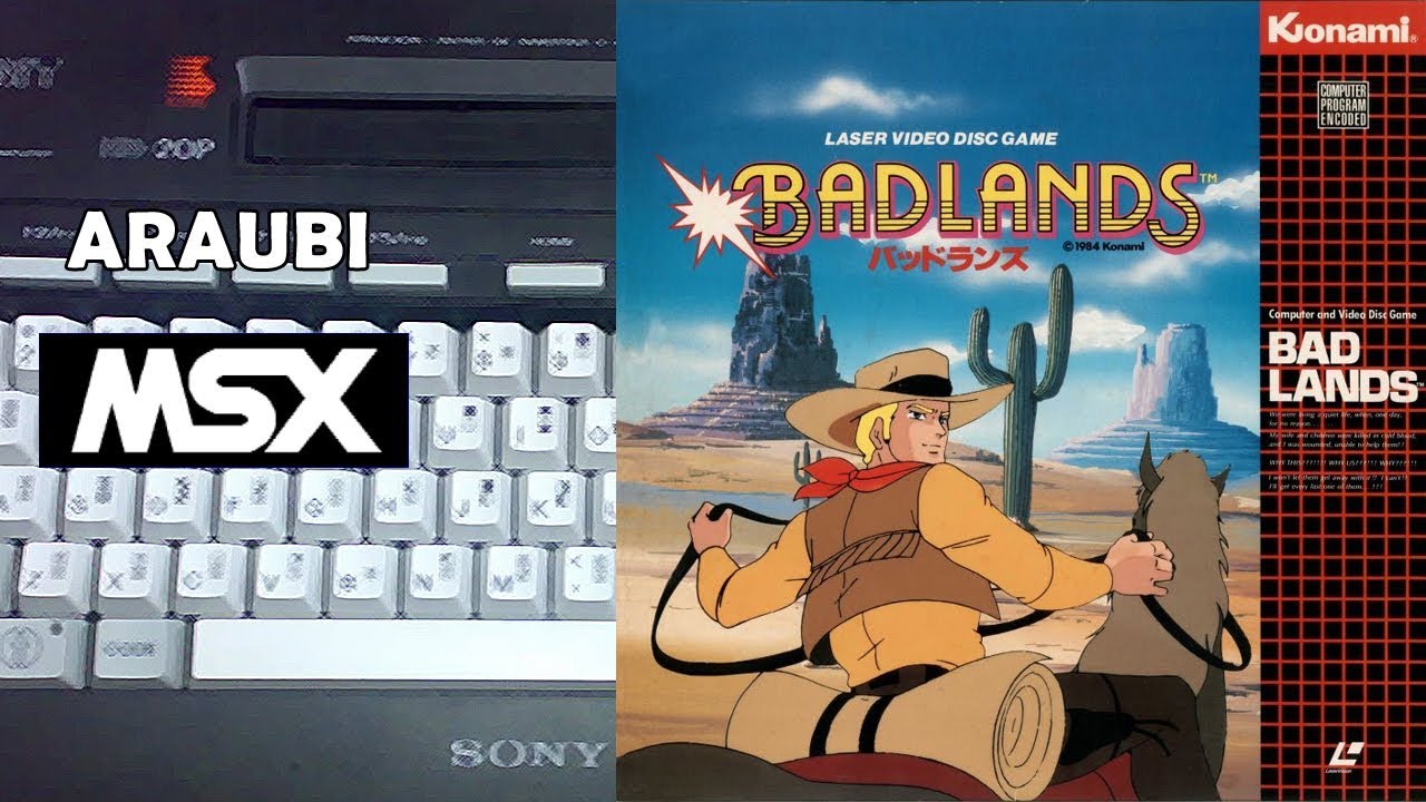 Badlands (Konami, 1984) MSX [712] Walkthrough
