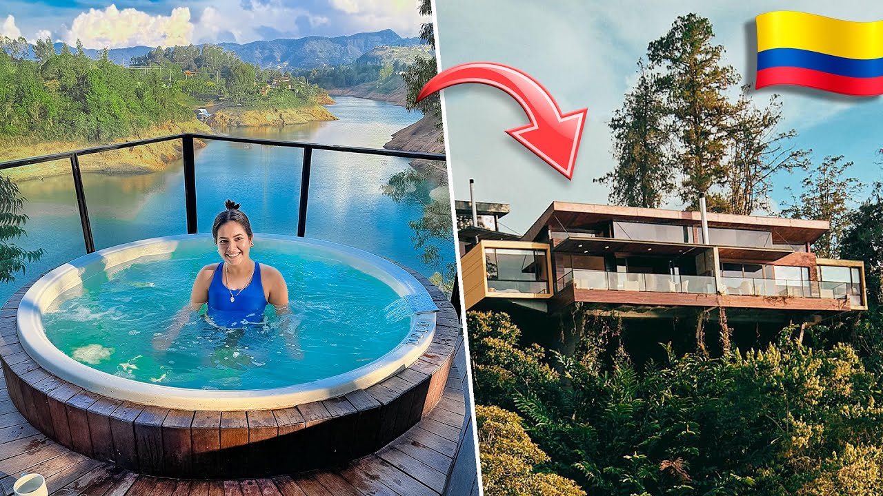 BAÑANDOME EN UN RICO JACUZZI en COLOMBIA 🇨🇴 🇨🇴