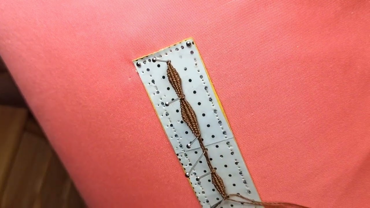 Cómo hacer las hojas de guipur     Encaje de bolillos