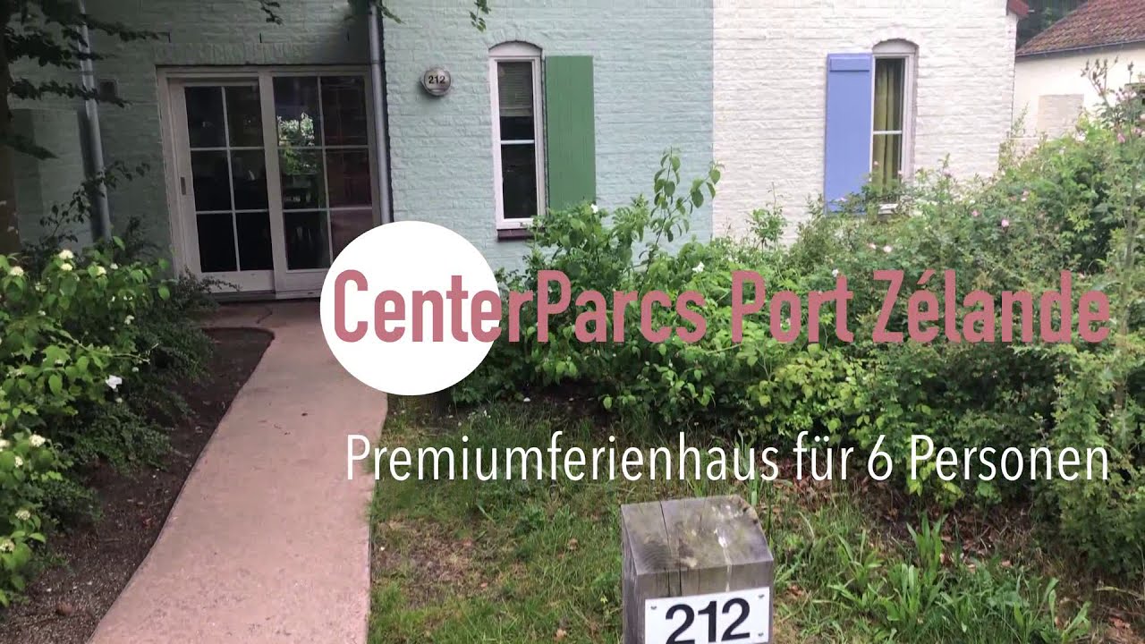 Center Parcs Port Zélande - renoviertes Premiumferienhaus für 6 Personen