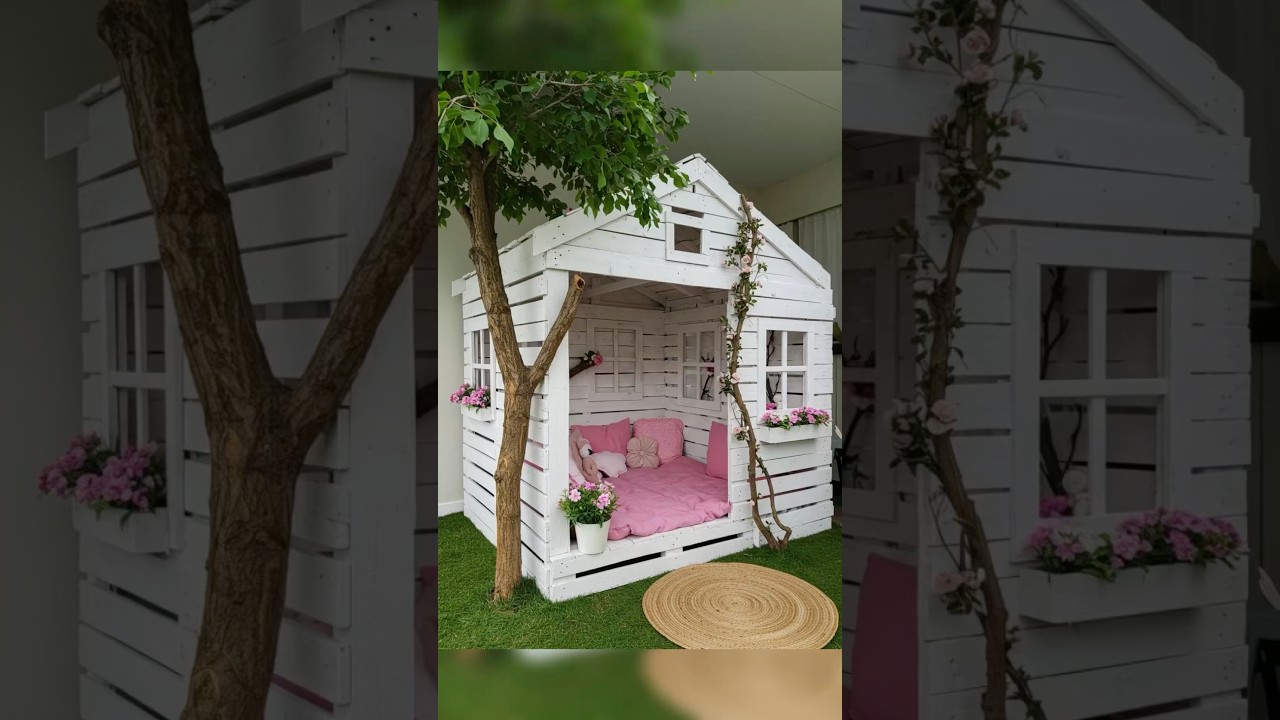 Игровые домики для детей из дерева 🏠
