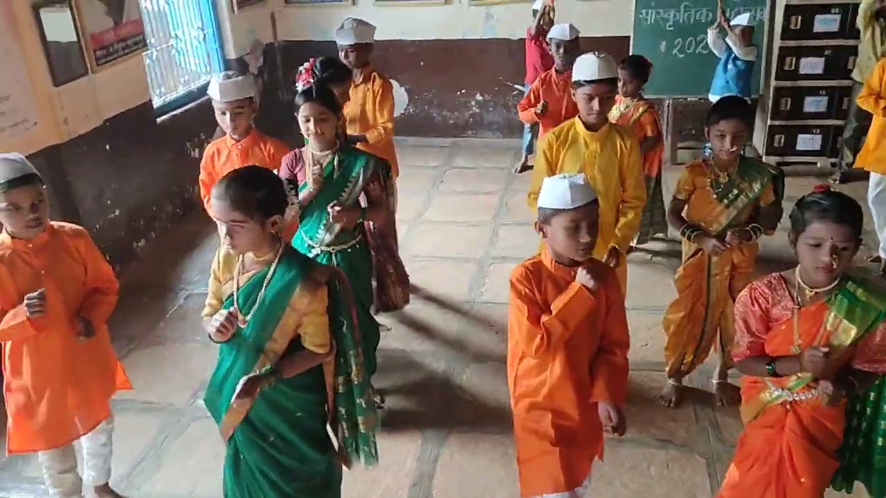 अशी पंढरी पंढरी।।  school dance ashi pandhari pandhari