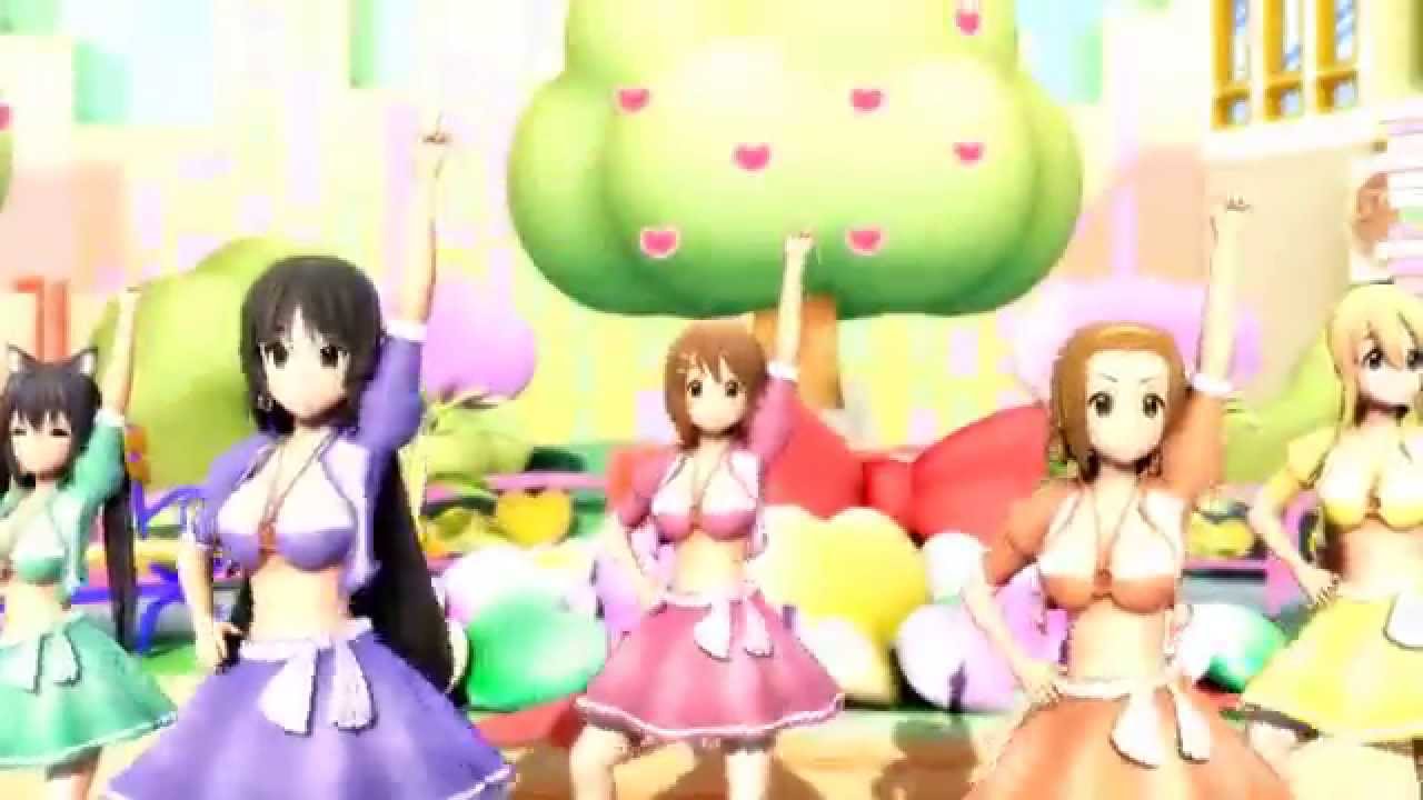 [MMD][K-ON!] Little Apple [T-ARA version]