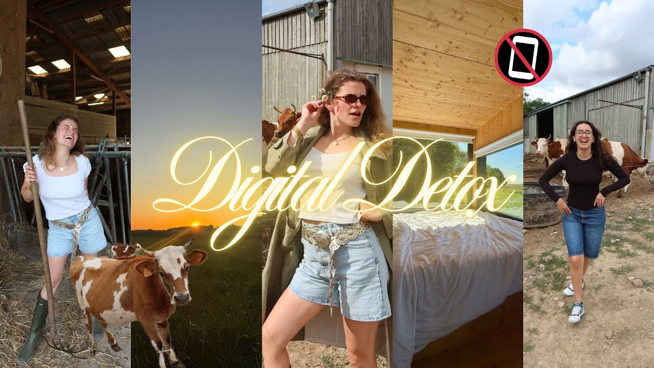 les parisiennes à la ferme - digital detox