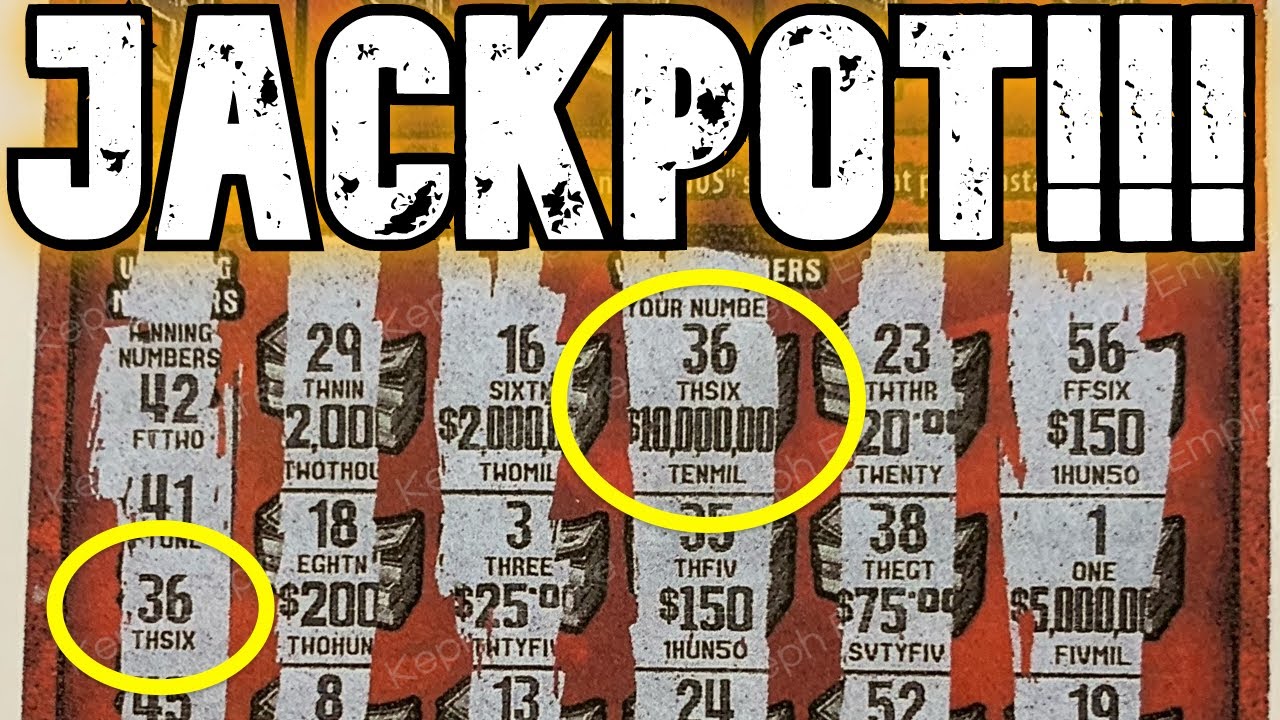 БОЖЕ МОЙ, ПОБЕДИТЕЛЬ ДЖЕКПОТА В 10 МИЛЛИОНОВ ДОЛЛАРОВ!!!!!!! [Джекпот лотереи-скретчера]