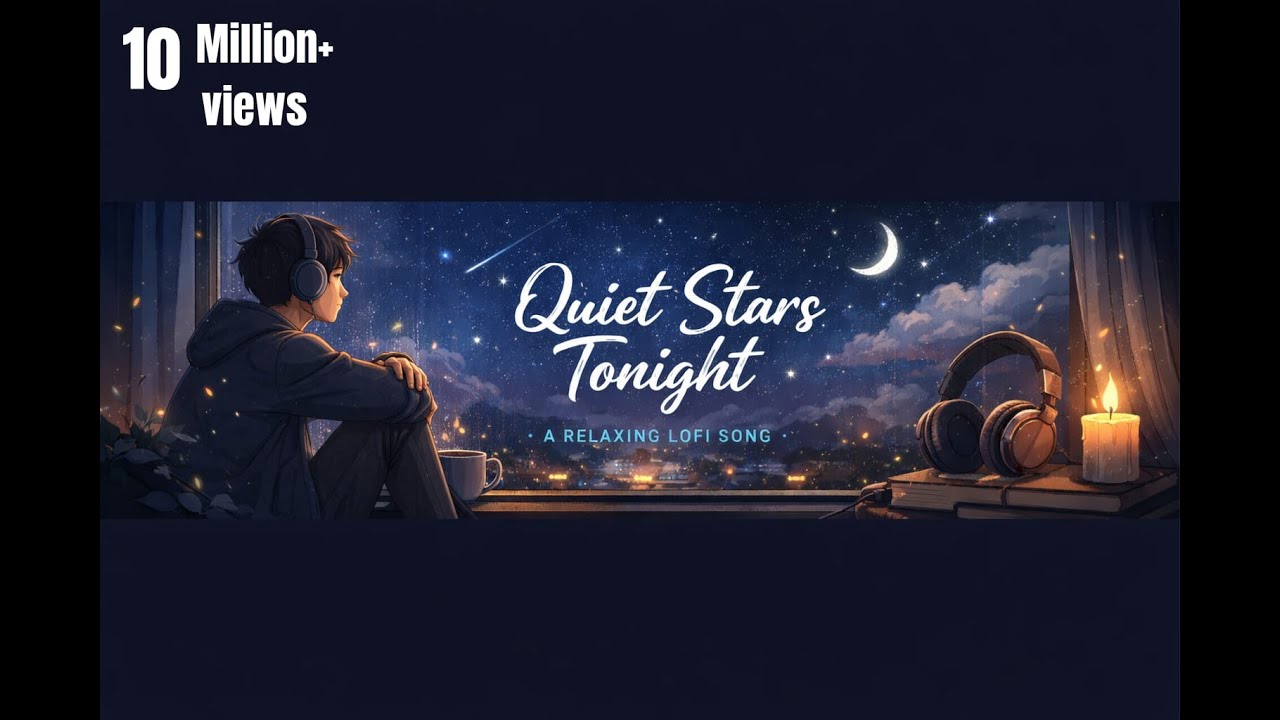 Quiet Stars Tonight 🌙 | Relaxing Lofi Song | Calm Night Music for Sleep & Study