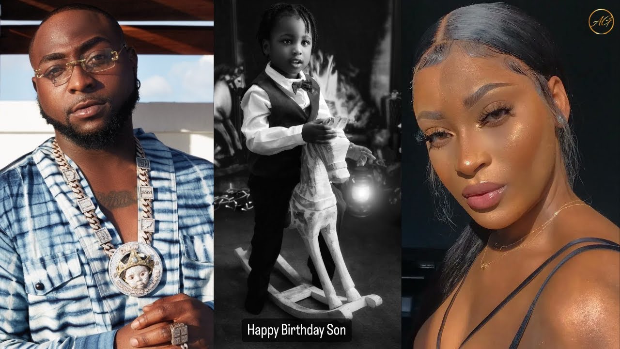Davido's Babymama Larissa London Celebrates Their Son 3rd Birthday Quietly With Prayers