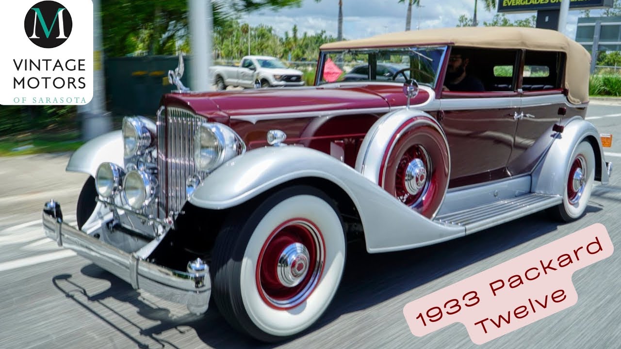 1933 Packard Twelve: When $4,650 Meant Wealth