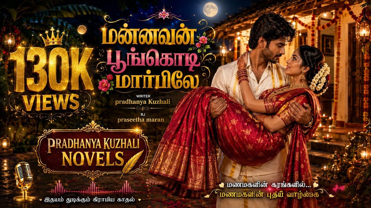 மன்னவன் பூங்கொடி மார்பிலே - பிரதன்ய குழலி நாவல்ஸ்.