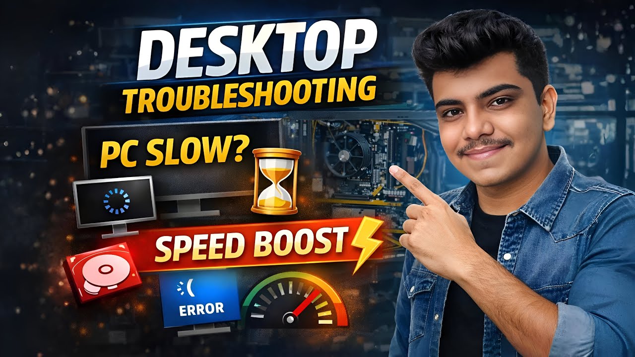 Introducing Desktop Troubleshooting Series | Common PC Problems & Fixes (Beginner Guide)