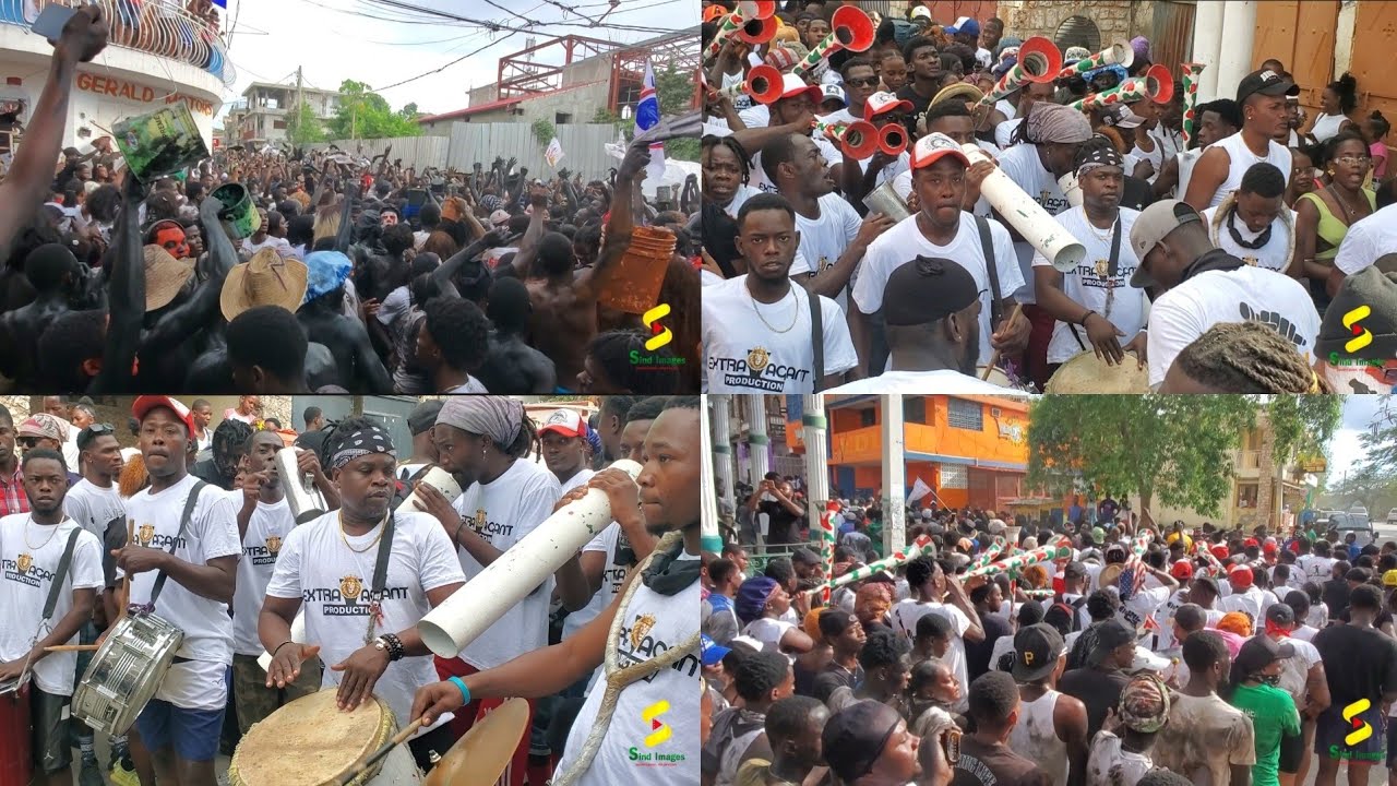 LASÈT KÒD EXTRAVAGANT PROD & DOLPHIN'S BAND DEUXIÈME JOURNÉE CARNAVAL 2026 JACMEL HAÏTI DIMANCHE 25 