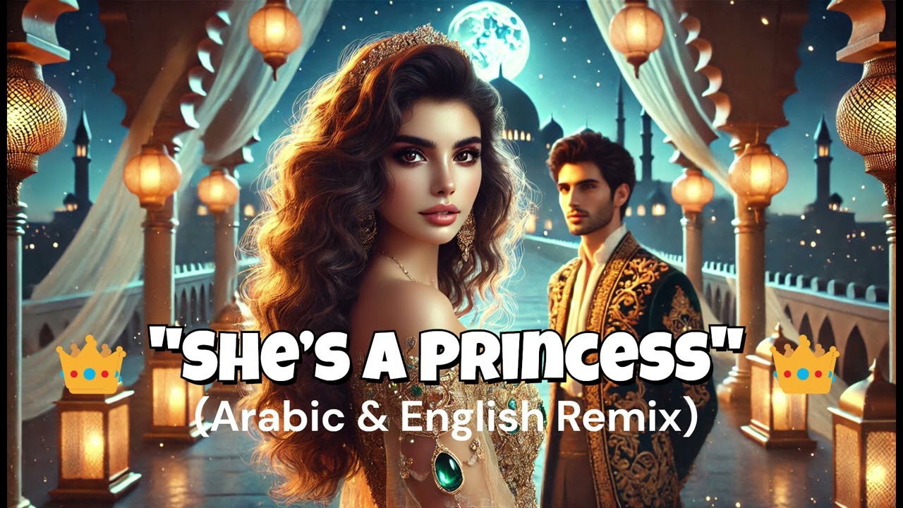 👑  She&rsquo;s a Princess  👑 Arabic & English Remix