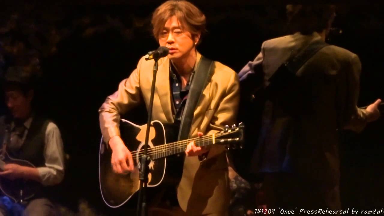 141209 뮤지컬 원스 프레스리허설 'Gold' (윤도현,박지연)