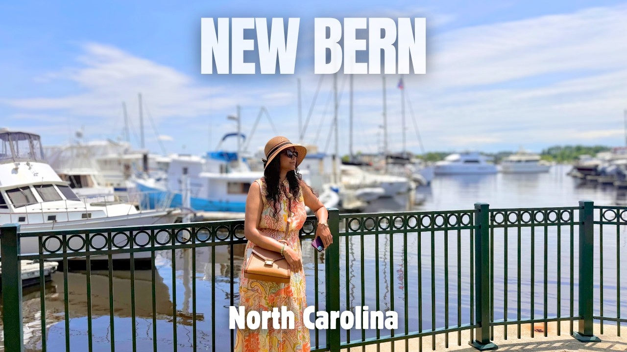 A day in DOWNTOWN NEW BERN, North Carolina || New Bern Trip