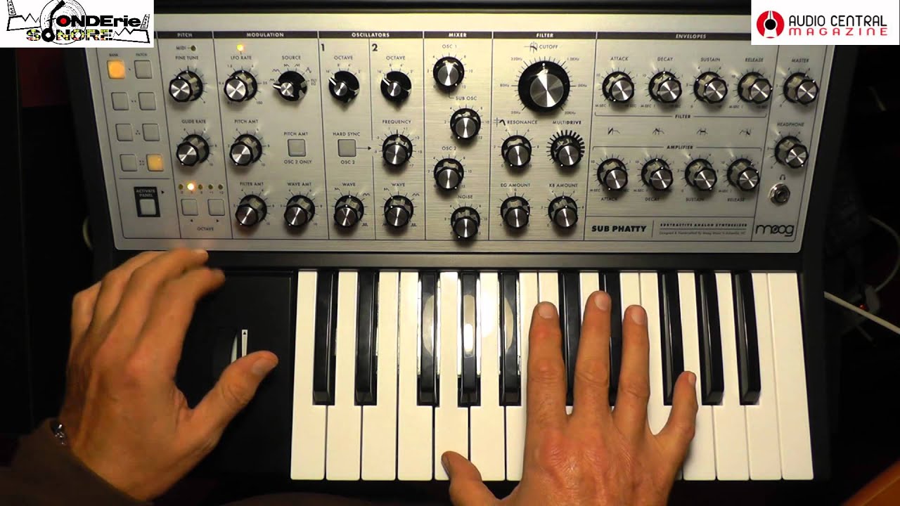 Moog Sub Phatty Review - by Enrico Cosimi - Fonderie Sonore