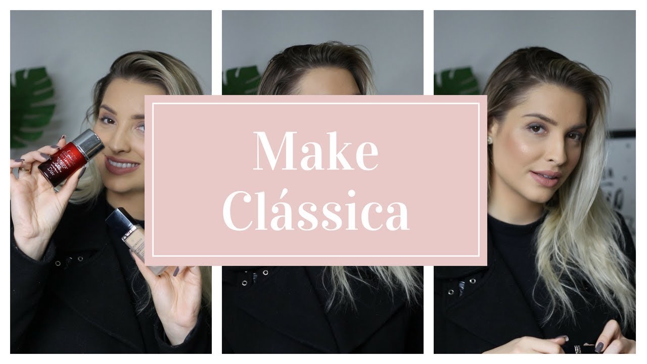 Como fazer uma MAQUIAGEM CLÁSSICA | Estilo em Dobro