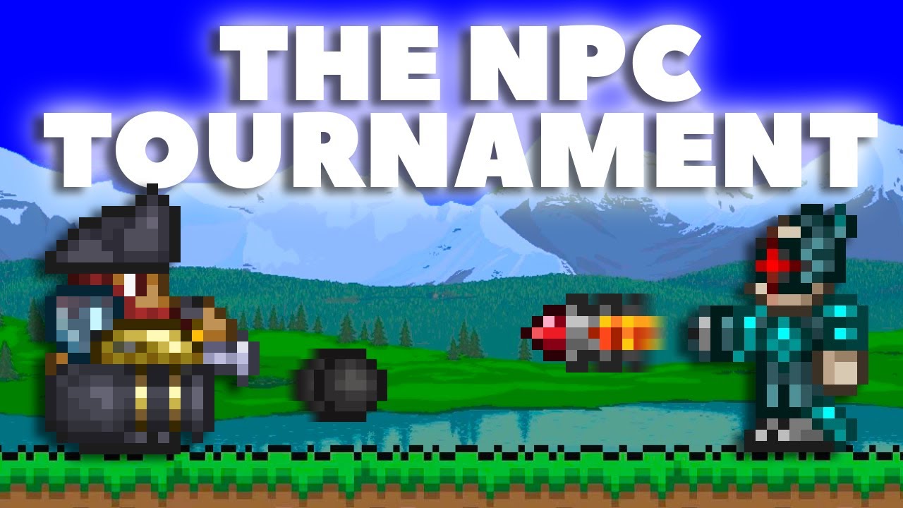 Making EVERY NPC FIGHT to Find The STRONGEST TERRARIA NPC!!!