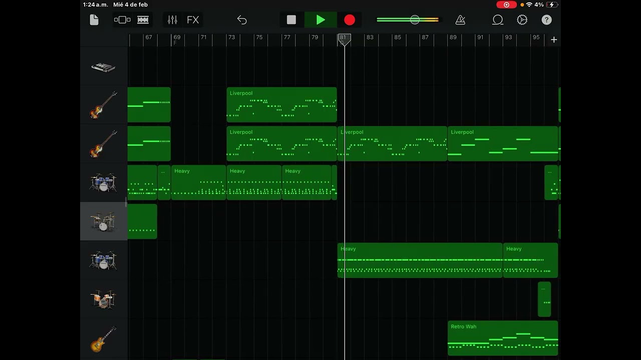 Eternally Missed - Muse Cover in Garageband