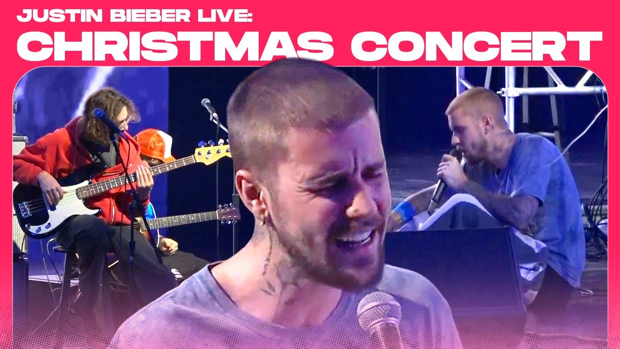 JUSTIN BIEBER DOES A LIVE CHRISTMAS CONCERT!