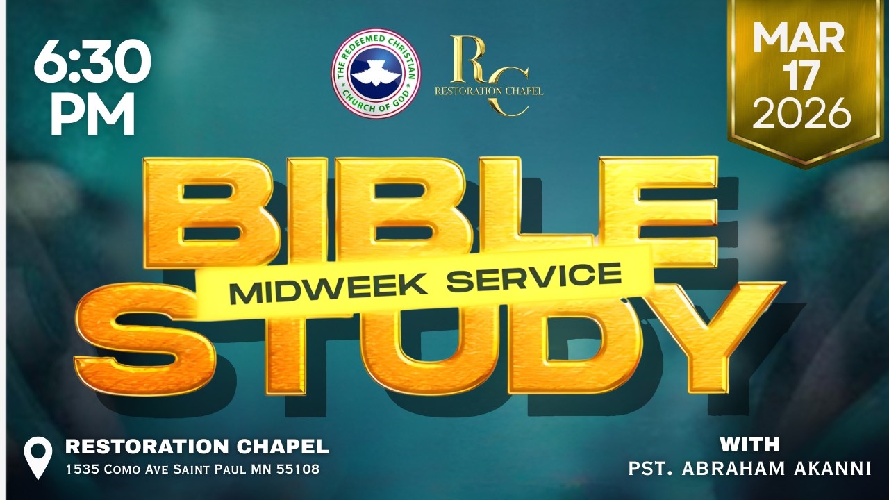 Midweek Service || Pastor Abraham Akanni || March 17, 2026
