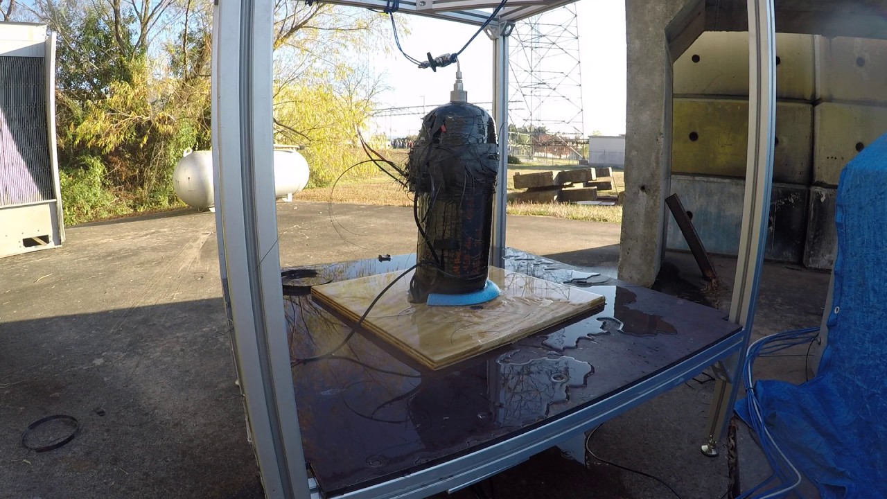 TREL COPV Burst Test #1
