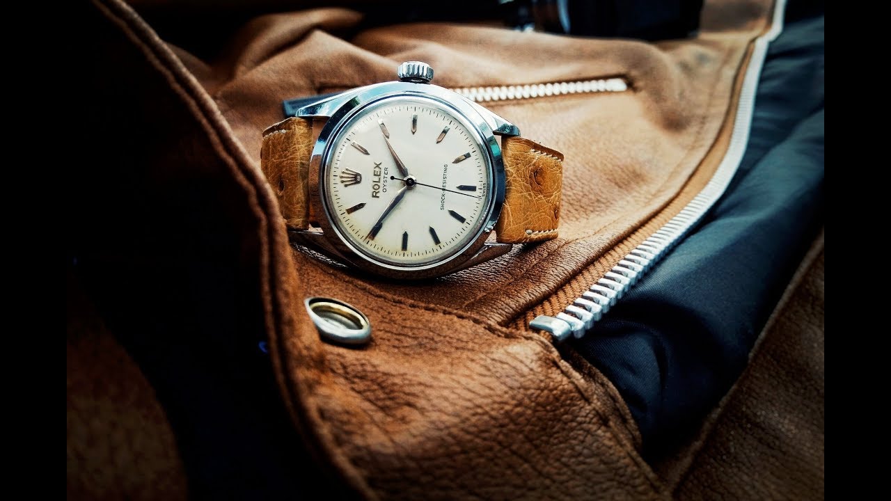 小刚最爱的古董劳力士 ! 高贵优雅 - 劳力士 Vintage Rolex oyster shock-resisting 6480