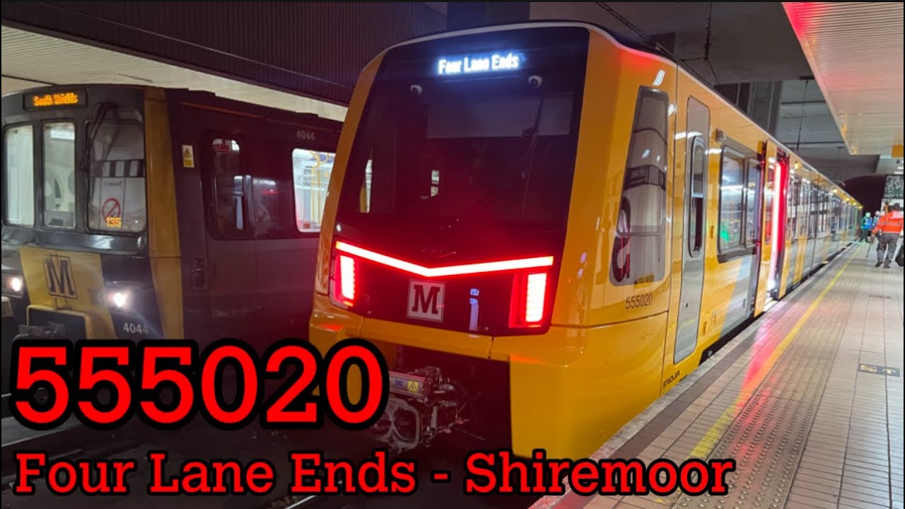 Tyne and Wear Metro | 555020 Four Lane Ends - Shiremoor