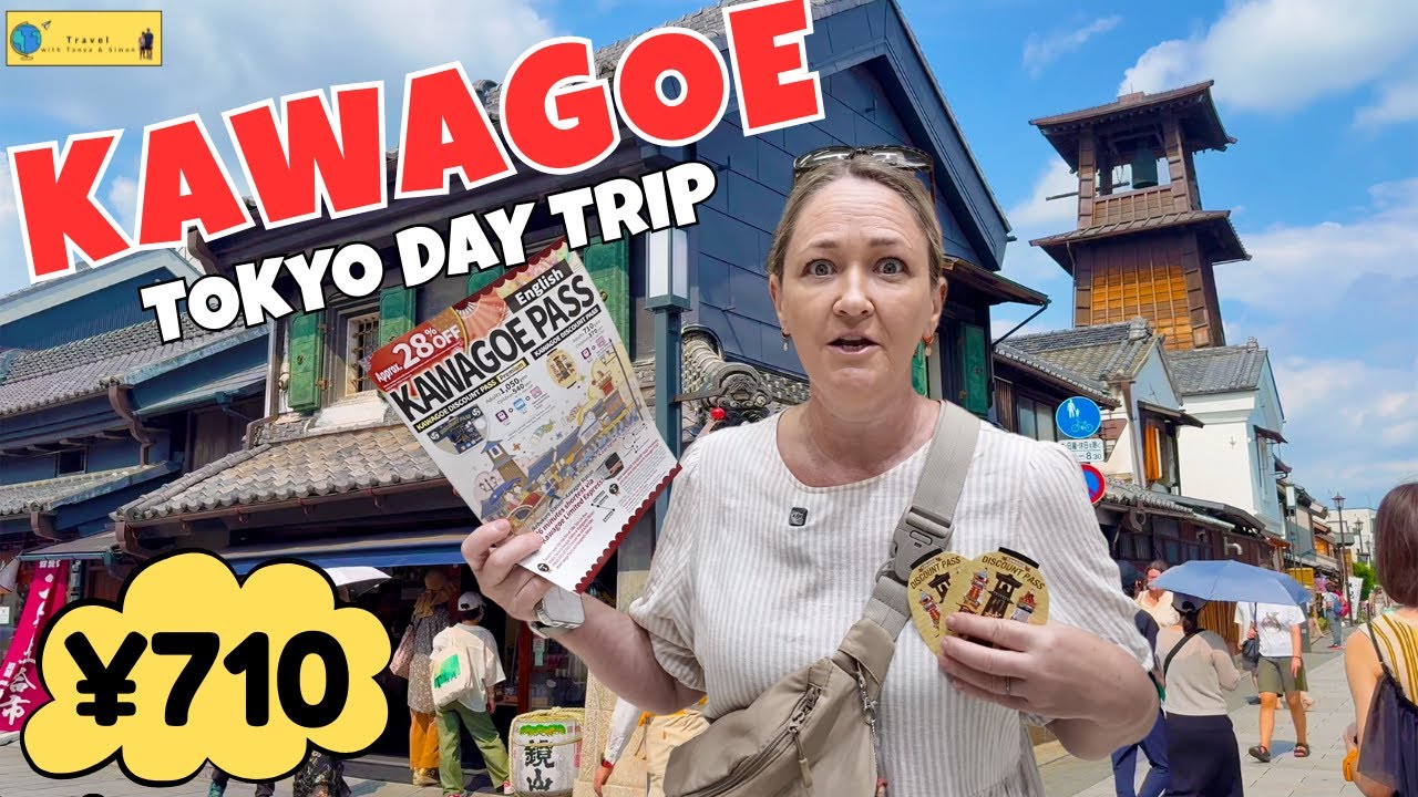 How to Visit Kawagoe from Tokyo for Under ¥1000 | Kawagoe Pass | What to See, Do & Eat