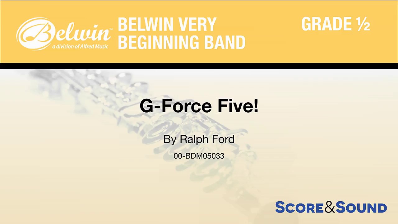 G-Force Five!, by Ralph Ford &ndash; Score & Sound