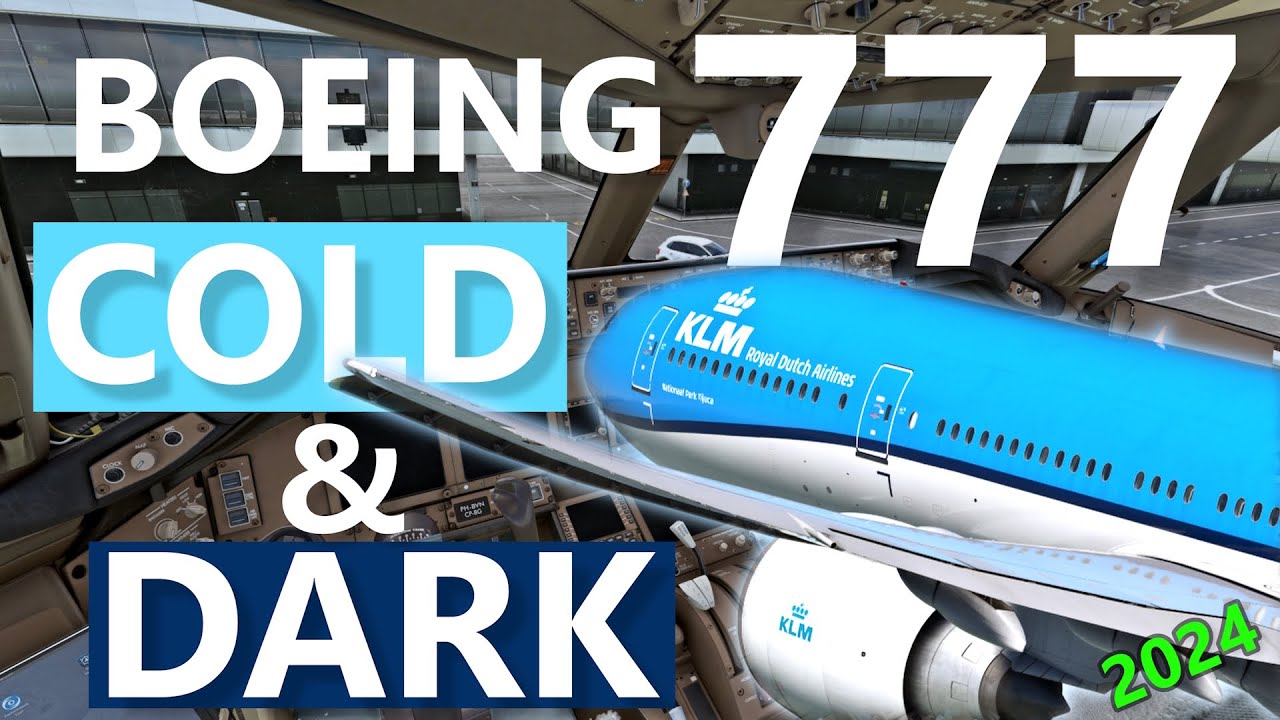 NEW Boeing 777 Cold & Dark Startup Tutorial + CDU Programming | Real 777 Pilot | PMDG 777 | MSFS