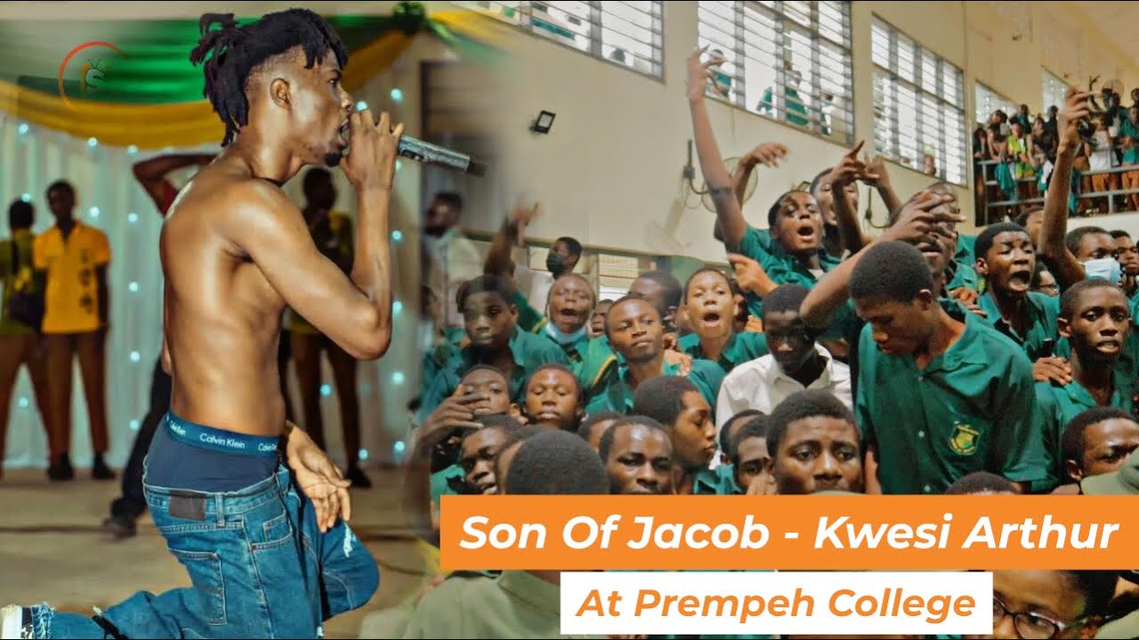 Kwesi Arthur Delivers a Mind - Blowing Performance at Prempeh College _GlowGreen