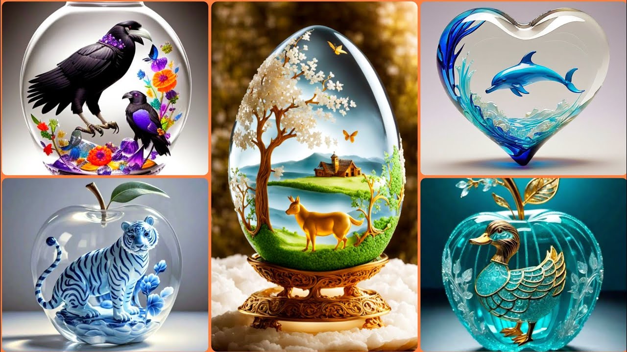  new collection and beautiful crystal Different birds and new crystal ideas
