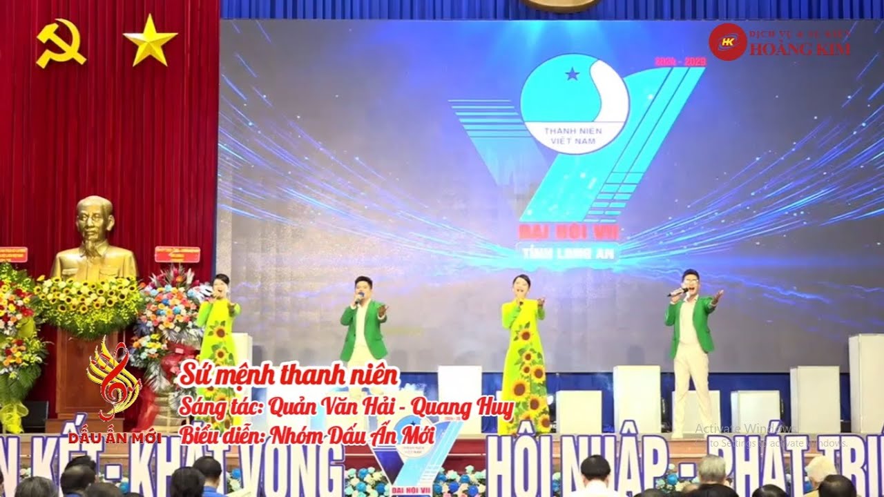 Sứ mệnh thanh niên | Sáng tác: Quản Văn Hải - Quang Huy | Biểu Diễn nhóm: Dấu Ấn Mới