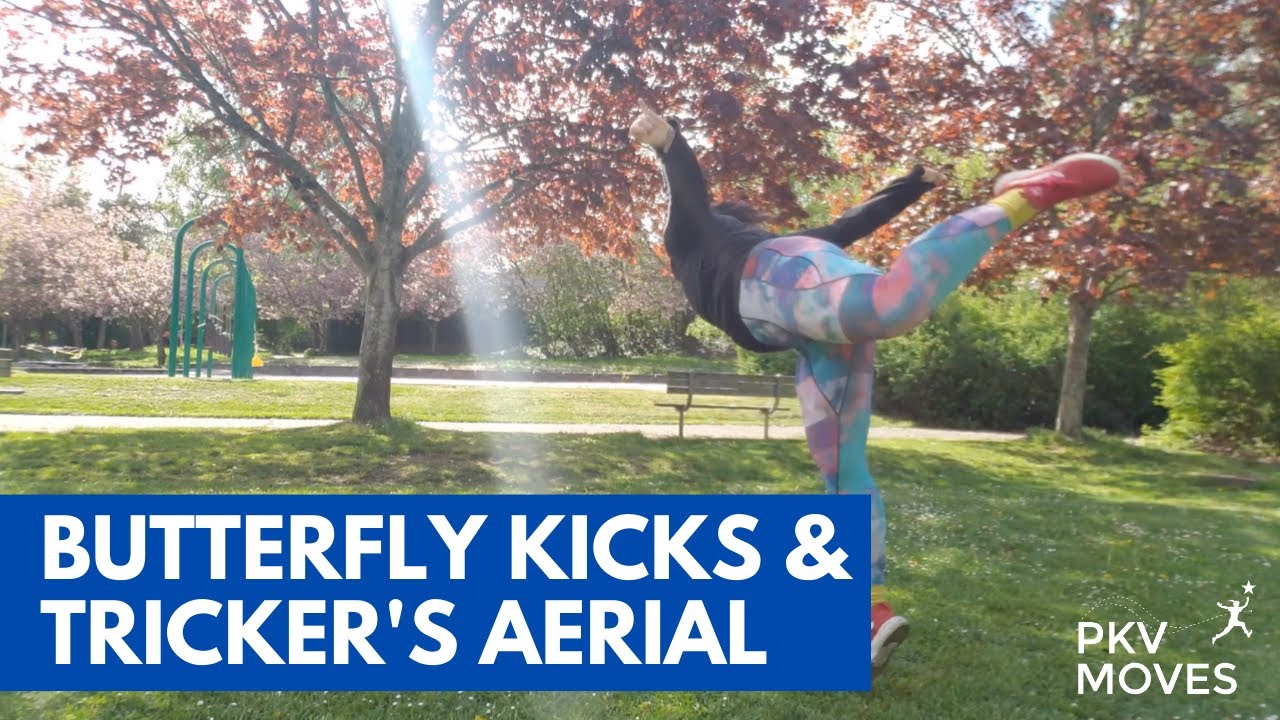 Butterfly Kick and Tricker’s Aerial Tutorial | ParkourVisions.org