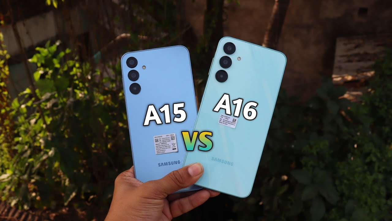 Samsung A15 vs A16 Comparison || difference   between a16 VS A15 || a16 CAMERA TEST