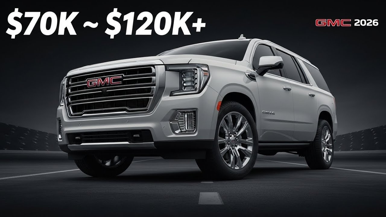 GMC 2026: From $70K to $120K+ 🇺🇸 | Real American Power