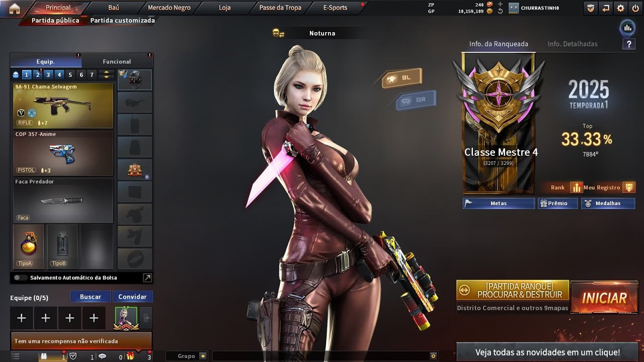 CROSSFIRE🔴AO VIVO🔴 CONTA DO NOMEPRAQUE
