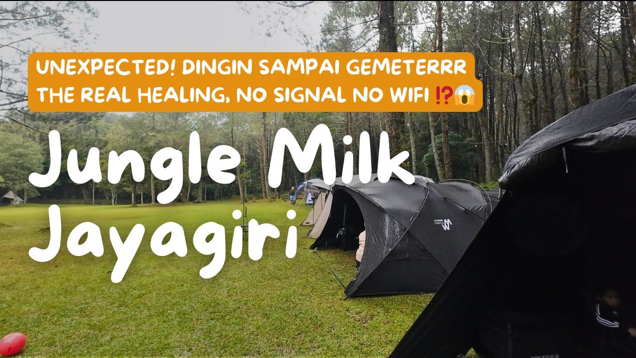Healing Start from Here ‼️ Jungle Milk Camping Ground | Camping di Lembang Cikole | Review 2026 Full
