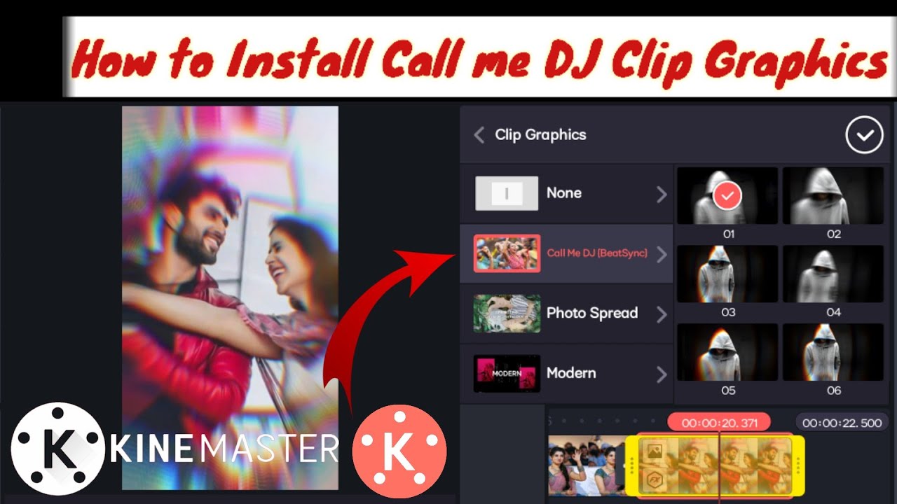 Call me Dj effect download free for Kinemastar one click me Download call me Dj effect