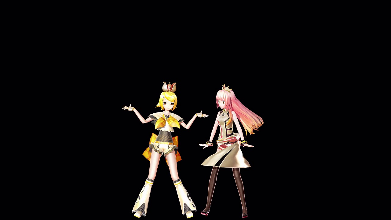 Drop pop candy 【Rin＊Luka】 LIVE mmd (STICKERS)