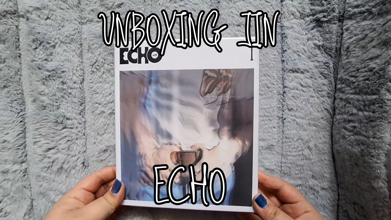 UNBOXING JIN (BTS) | ECHO | I ver | Español