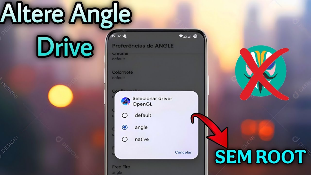 Altere o ANGLE DRIVE de Qualquer JOGO.|  SEM ROOT 🔥🔥🔥