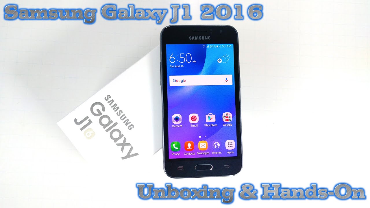 Samsung Galaxy J1 DUOS 2016 Unboxing & Hands-On
