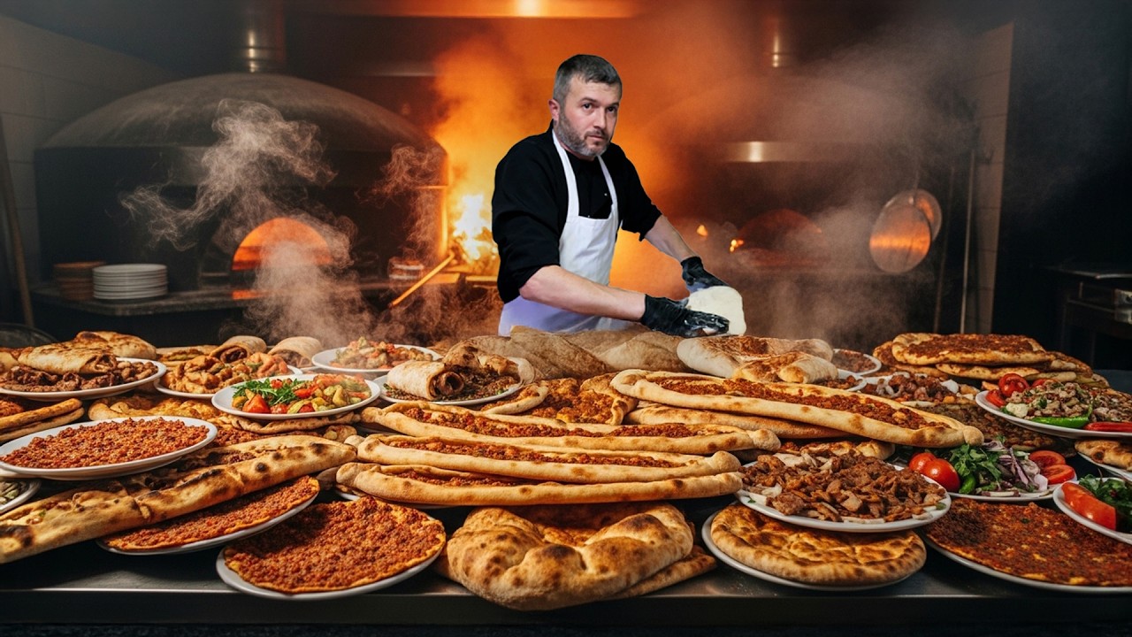Turkish Food Heaven! Lahmacun, Döner, Pide & More - Istanbul Restaurant