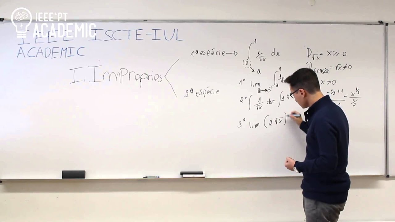 Integrais impróprios de 1ª espécie