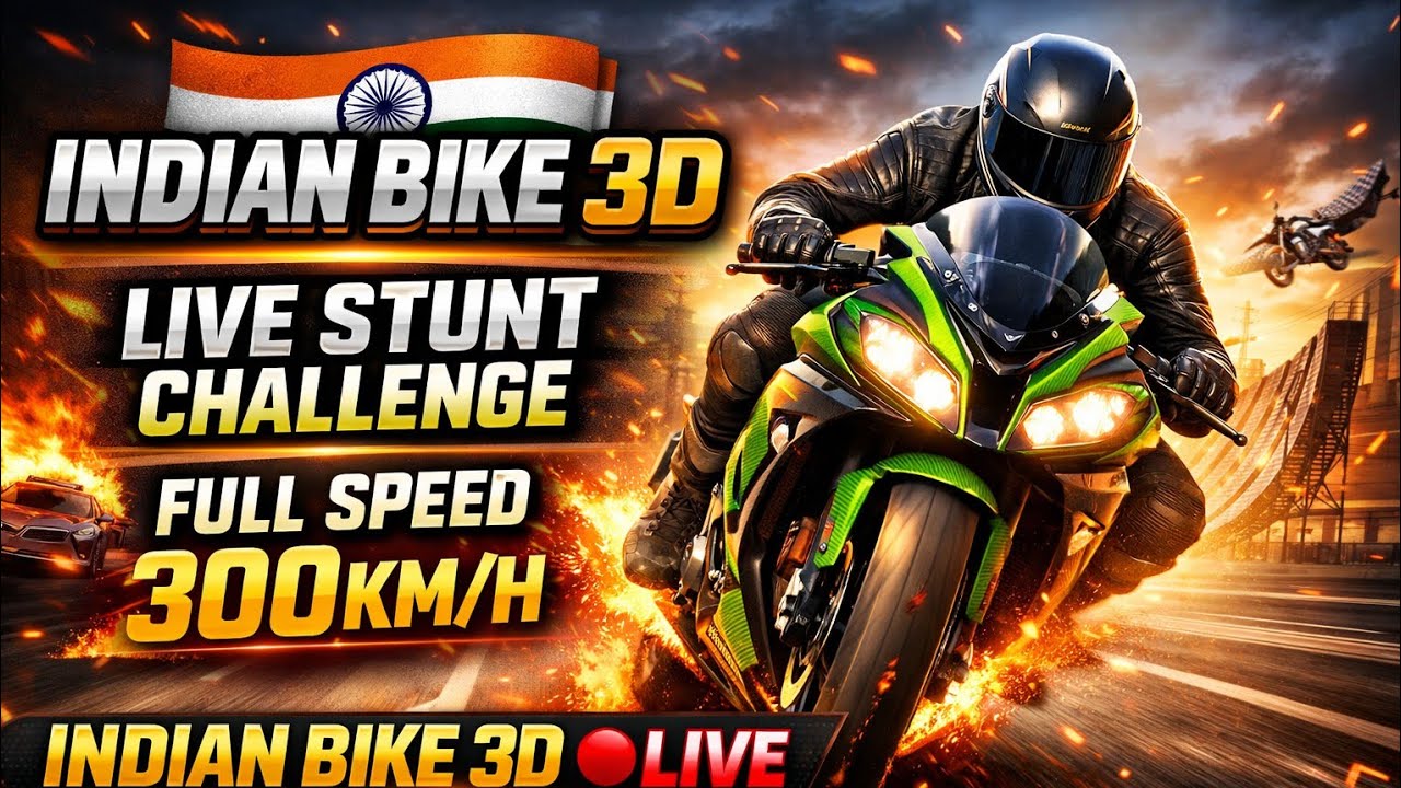 AP_Gaming is live Indian bike driving 3d live full enjoy game like this YouTube channel😅