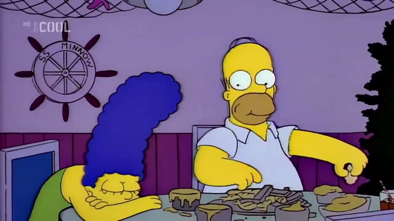 Homer a švédsky stůl