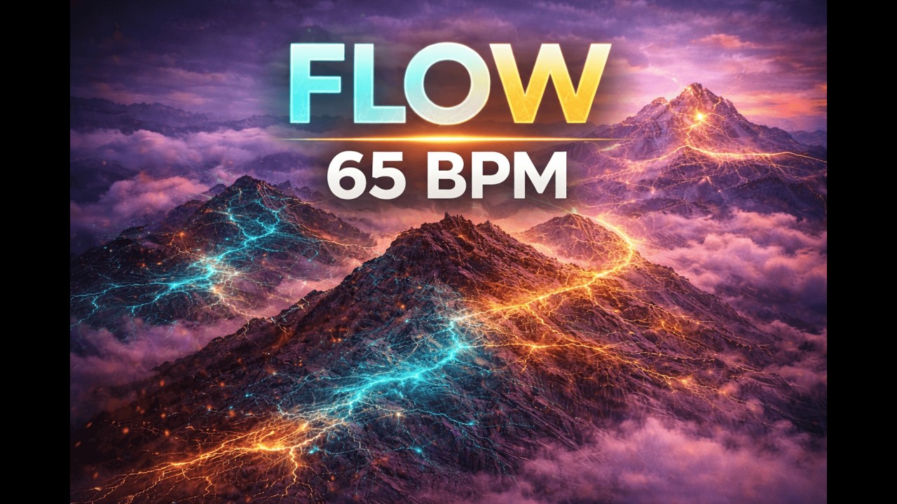 65 BPM Flow State Music | Deep Work for ADHD