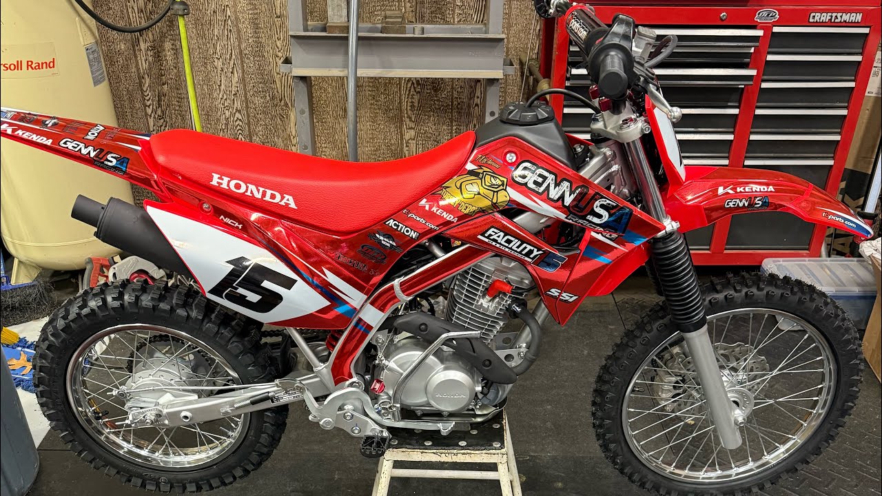 Обзор дополнительных деталей для CRF125 2026 года