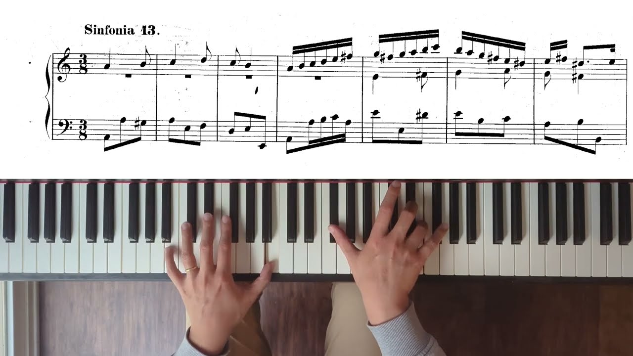 Sinfonia No. 13 in A minor, BWV 799
